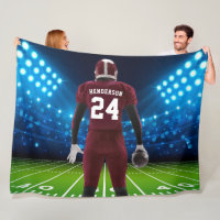 Maroon Tröja Personlig Fotbollsspelare