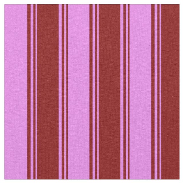 Maroon & Violet Rand Tyg (Närbild)