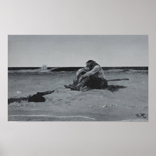 Marooned Pirat Poster (Framsidan)