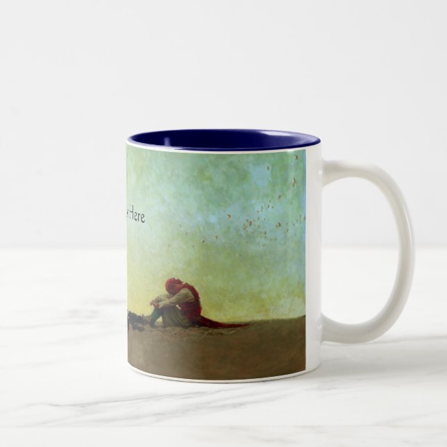 Marooned pirat Två-Tonad mugg (Höger)
