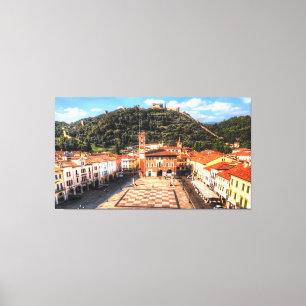Marostica, Italien. Canvastryck
