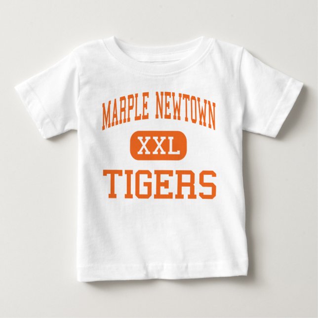 Marple Newtown - tigrar - kick - Newtown kvadrerar Tee (Framsida)