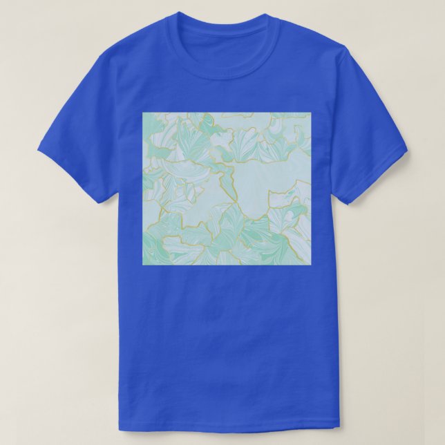 Marpled Kintsugi Sage T Shirt (Design framsida)