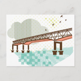 Marquam Bridge Portland vykort