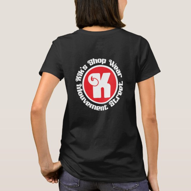 marque kik's t shirt (Baksida)