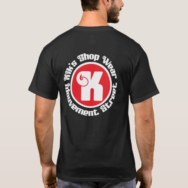 marque kik's t shirt (Baksida)