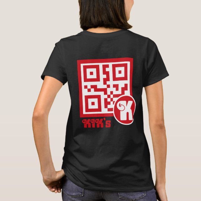marque kik's t shirt (Baksida)