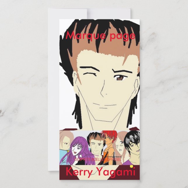 Marque page Esprits Scellés (Framsida)