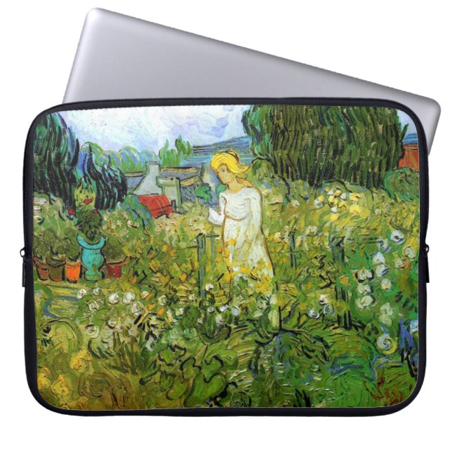 Marquerite Gachet i Garden, Vincent van Gogh. Laptop Sleeve (Framsidan)