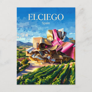 Marqués de Riscal Winery Spanien Vykort