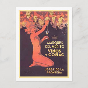 Marques Del Merito Vinos y Conac Vykort