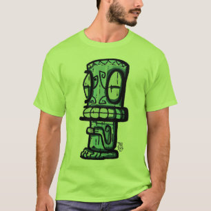 Marquesan Tiki tOny t skjorta T Shirt