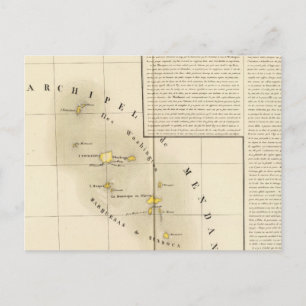 Marquesas Oceanien nr 34 Vykort