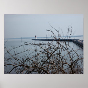 Marquette Breakwall foto Poster