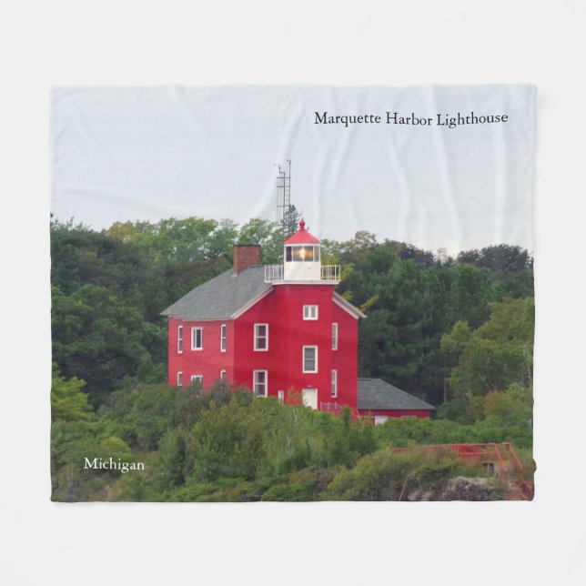 Marquette Harbor Lighthouse filt (Framsidan (Horisontell))