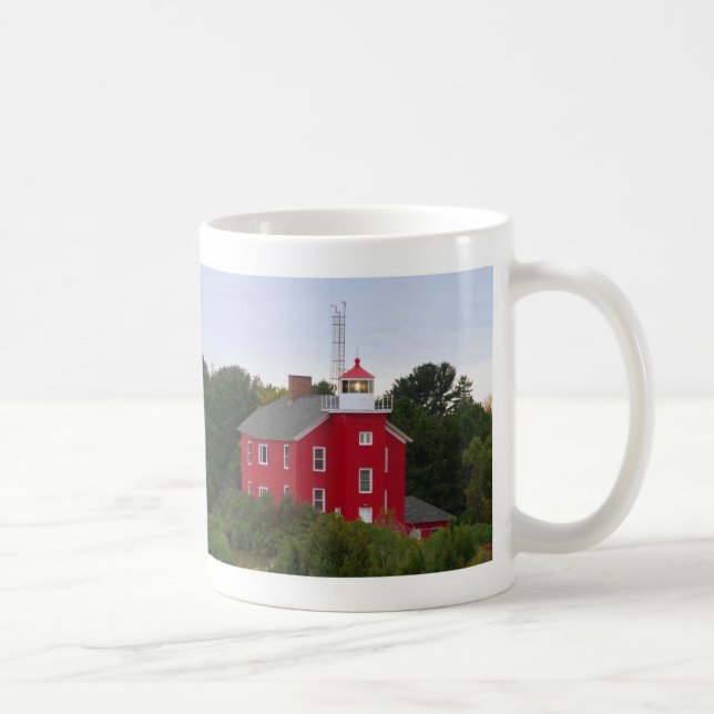 Marquette Harbour Lighthouse mugg (Höger)