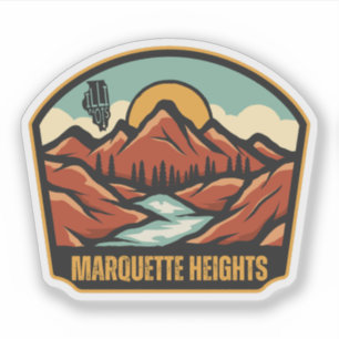 Marquette Heights, Illinois Klistermärken