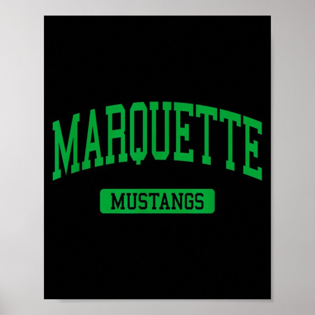 Marquette high school hs chesterfield mo varsity poster (Framsidan)