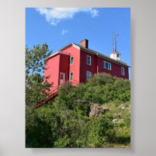 Marquette Lighthouse (alias Big Red) Poster