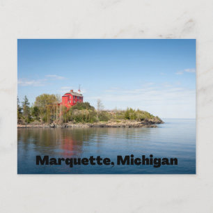Marquette Michigan Postcard Vykort