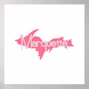 Marquette Michigan Upperpeninsula Poster