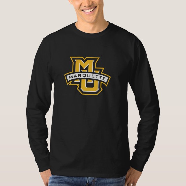 Marquette Universiteten Golden Eagles Traditional T Shirt (Framsida)