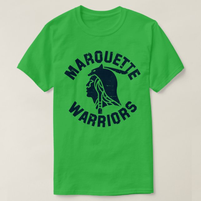 Marquette Warriors Navy Phone Case T Shirt (Design framsida)