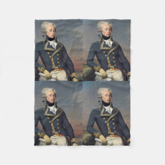 Marquis de Lafayette Blanket Fleecefilt
