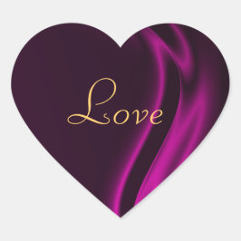Marquis Rosa Heart Kärlek Sticker Hjärtformat Klistermärke