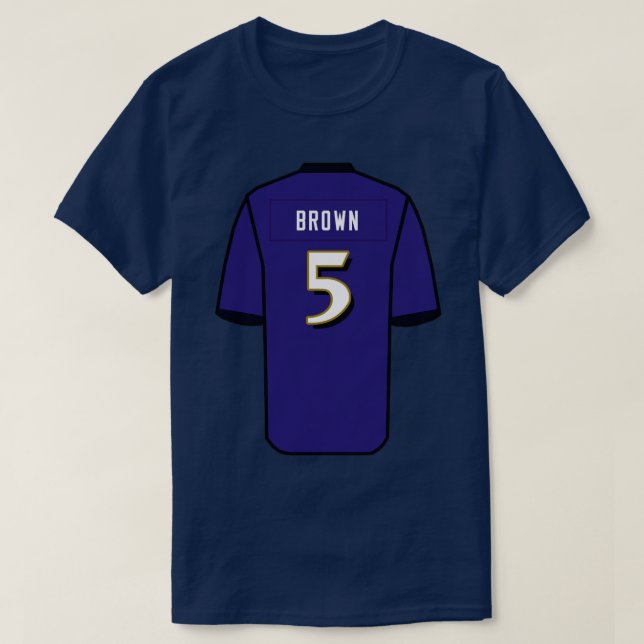 Marquise Brown Jersey T Shirt (Design framsida)