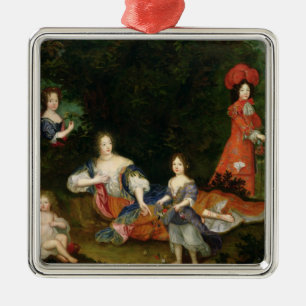 Marquise de Montespan Julgransprydnad Metall