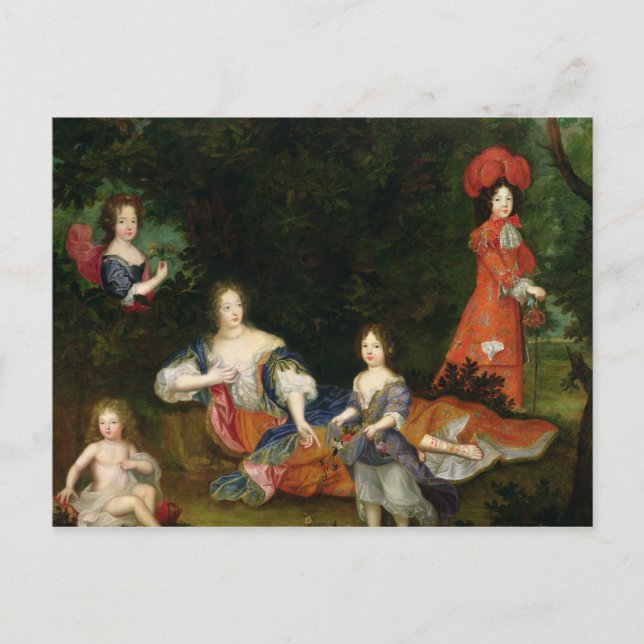 Marquise de Montespan Vykort (Framsida)