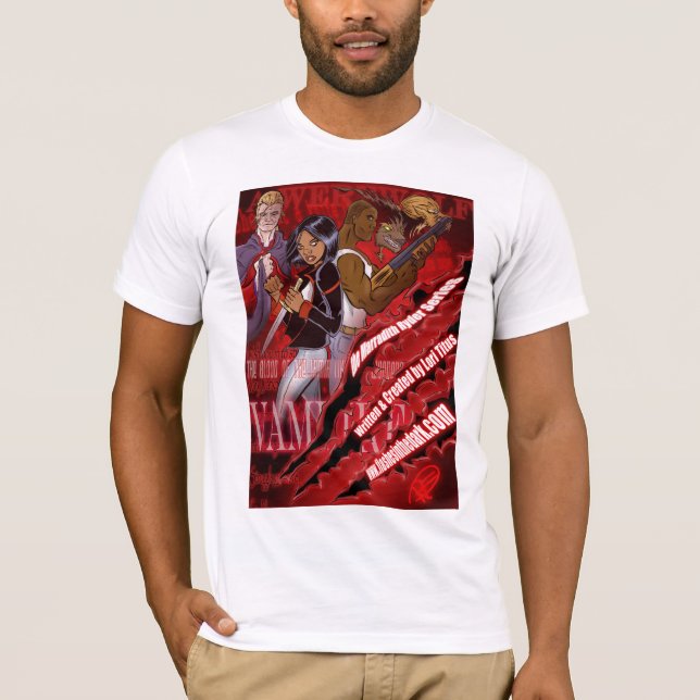 Marradith röda Ryder T Shirt (Framsida)