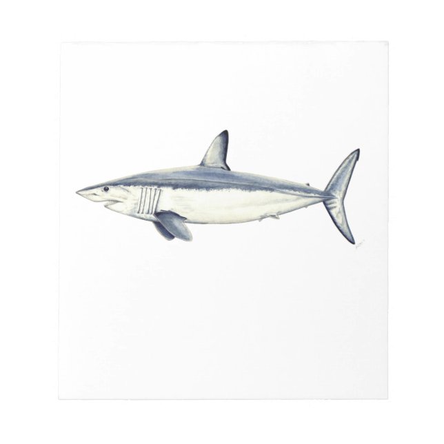 Marrajo - Isurus oxyrinchus Anteckningsblock (Framsida)