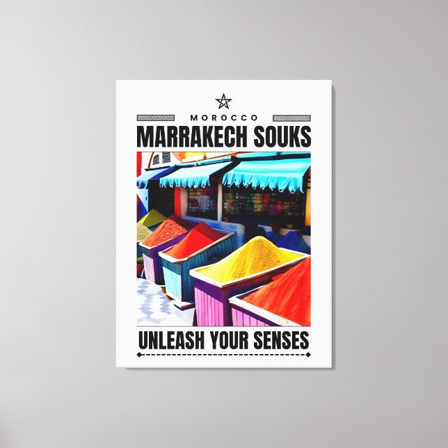 Marrakech Canvastryck (Framsida)