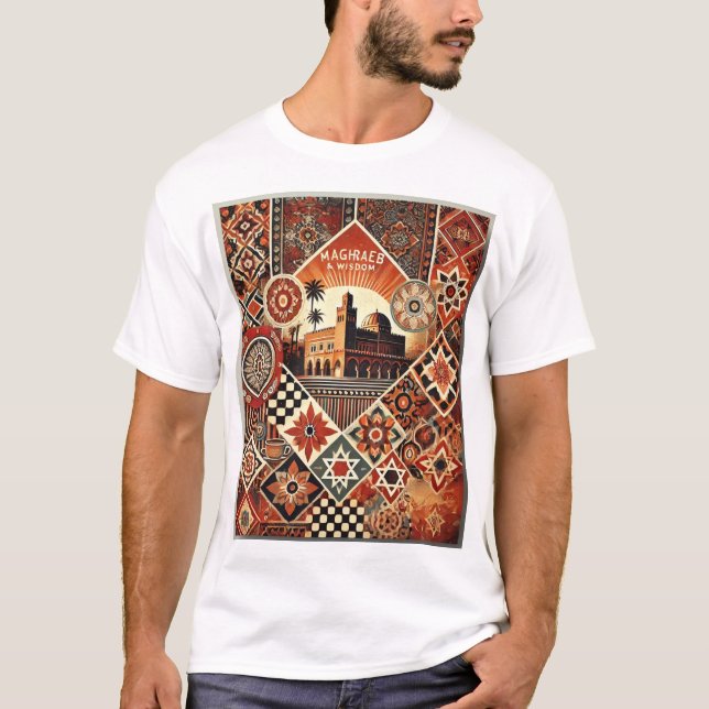 Marrakech City T-shirt - Maghreb Streetwear (Framsida)