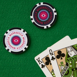 Marrakech Eyes Poker Marker
