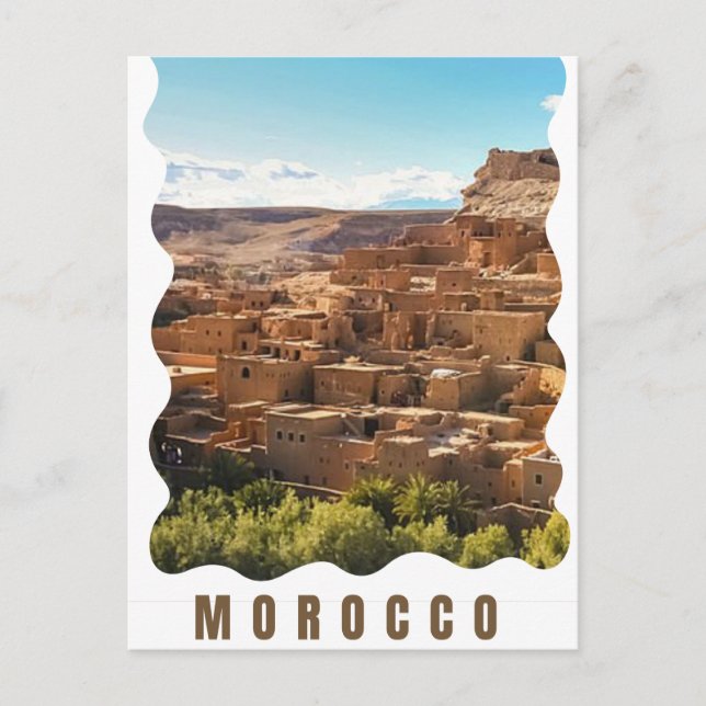 Marrakech, marockansk överraskningsgåva från Resa  Vykort (Framsida)