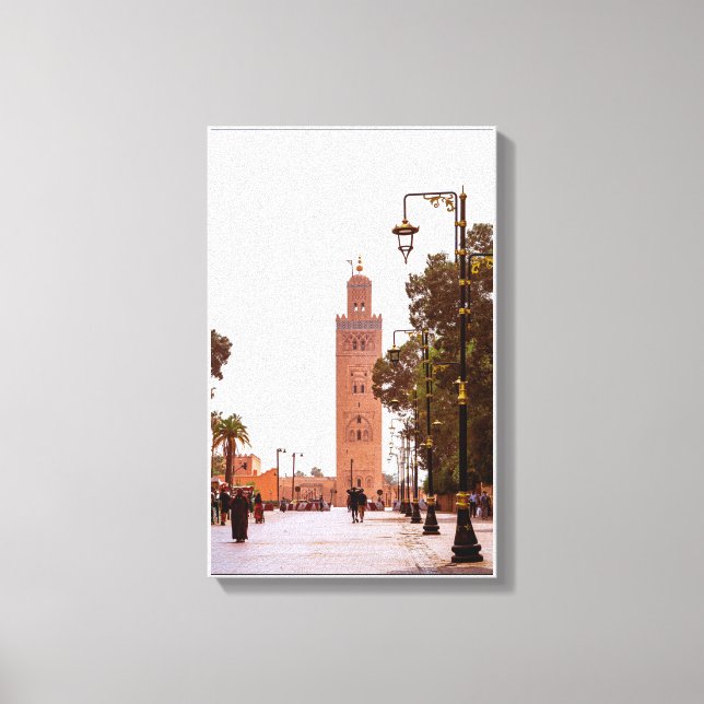 Marrakech, Marocko Canvastryck (Framsida)
