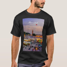 Marrakech, Marocko - Jemaa el Fnaa-torget