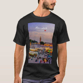 Marrakech, Marocko - Jemaa el Fnaa-torget T Shirt
