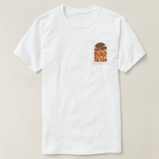 Marrakech Marocko Retro Vintage Resa T-Shirt