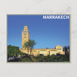 Marrakech - Marocko Vykort