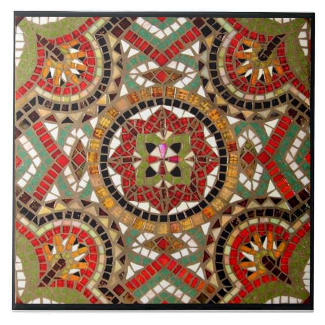 Marrakech Mosaic Kakelplatta (Framsidan)