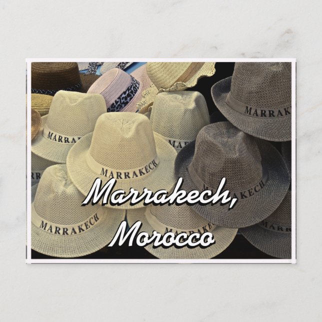 Marrakech Souvenir Vykort (Framsida)