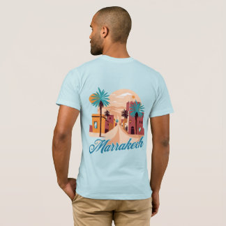Marrakech vibe - Pastel färg T Shirt