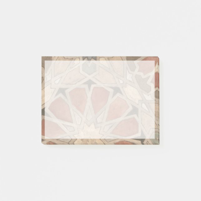 Marrakechavans design I, ej skönjbar Post-it Block (Framsida)