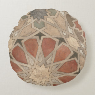 Marrakechavans design I, ej skönjbar Rund Kudde