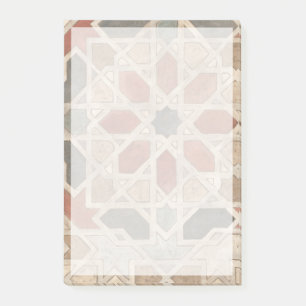 Marrakechavs design II, ej skönjbar Post-it Block