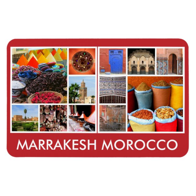 marrakecscener magnet (Horisontell)